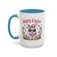 Easter Mug - Happy Easter Cool Bunny
