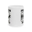 Humor Mug - Problem Solved - Boy Kicks Girl