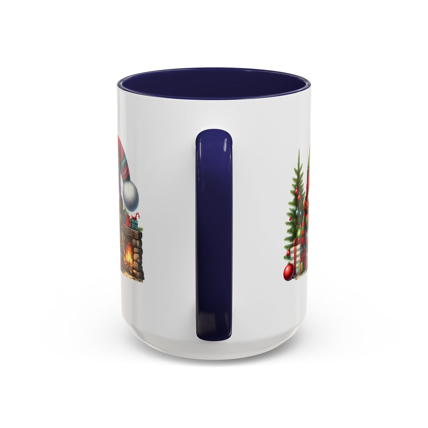 Christmas Mug - Gnome Fireplace