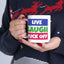 Adult Mug - Live Laugh Fuck off