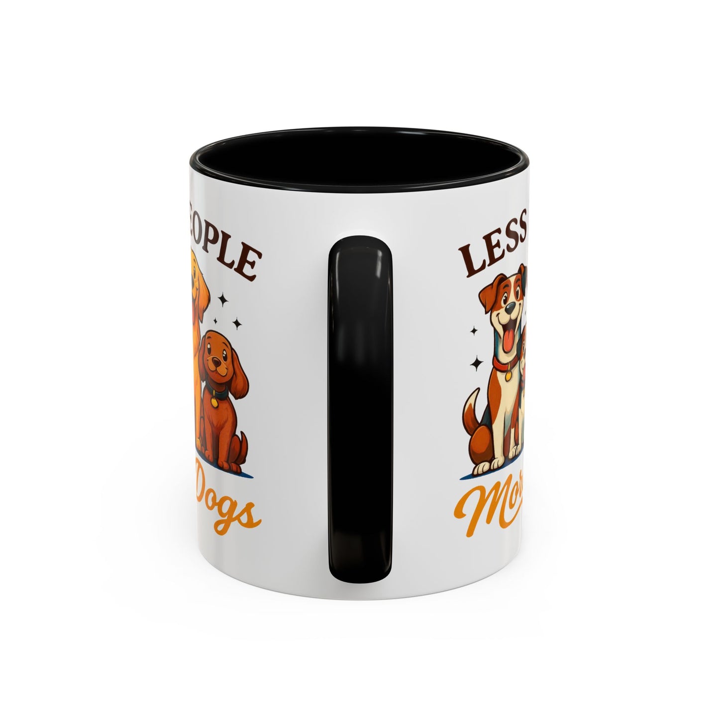 Animal Mug - Less People More Dogs