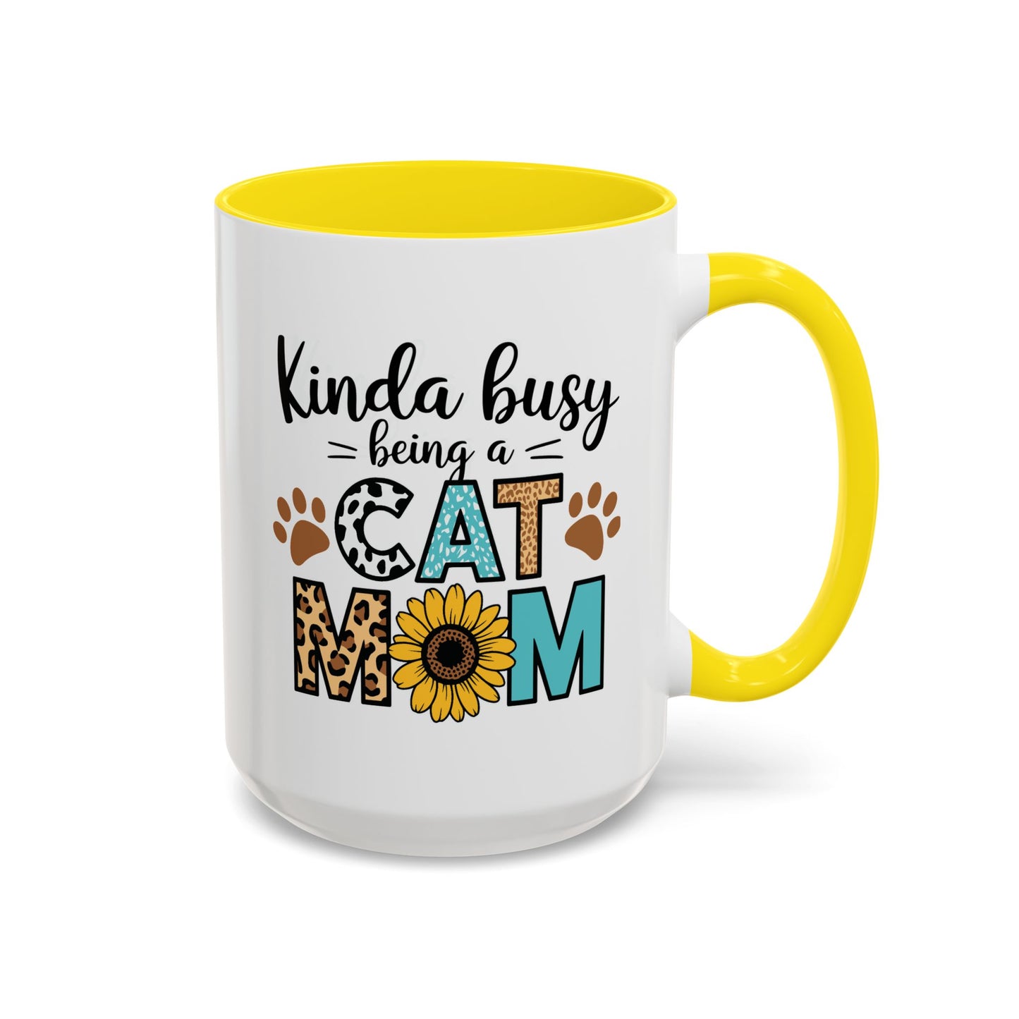Animal Mug - Kinda Busy Being a Cat Mom
