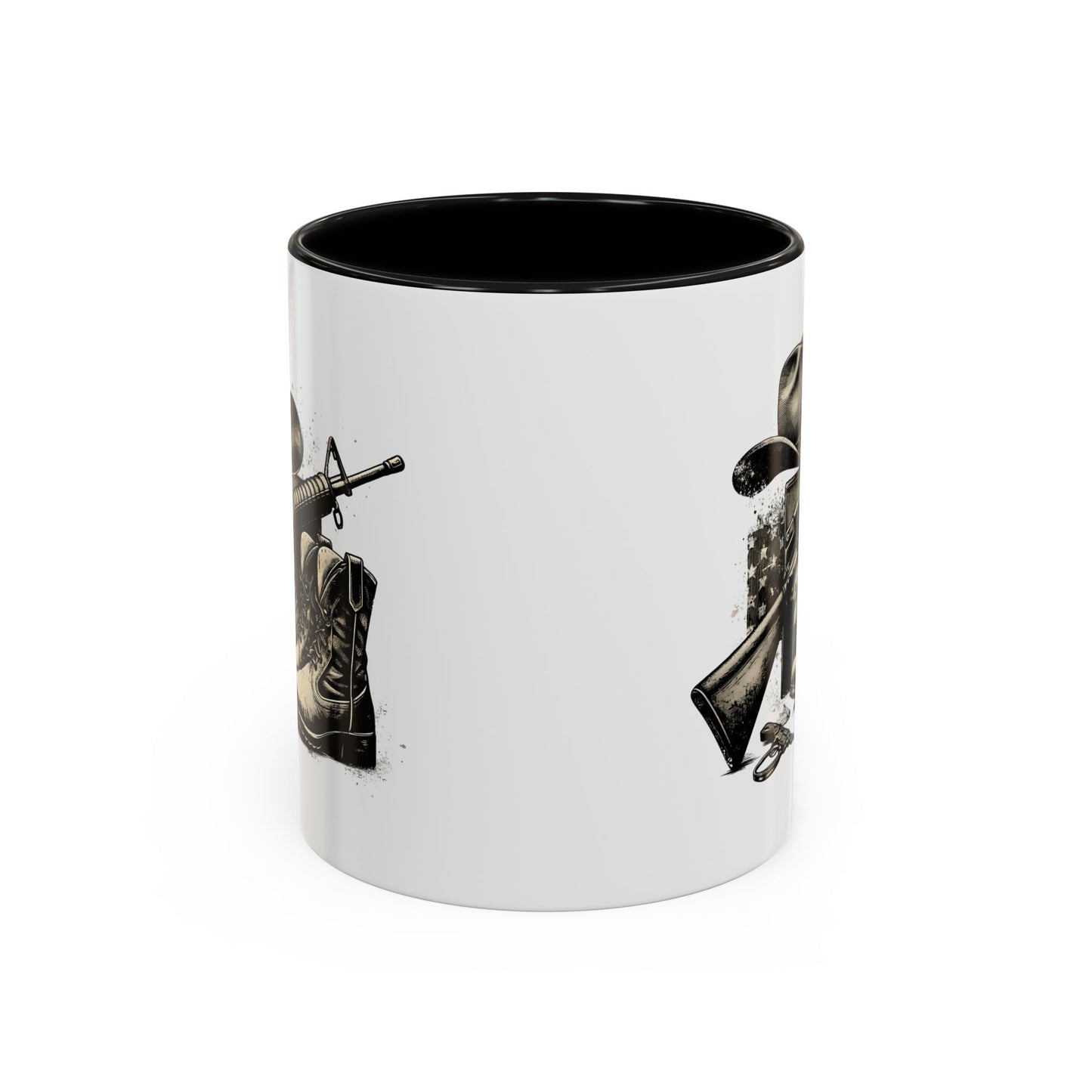 4th of July Mug - Soldier Hat Boots Gun
