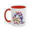 Birthday Mug - Girl Unicorn Happy Birthday Sign