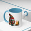 Christmas Mug - Gnome Presents and Fire