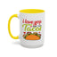 Anniversary Mug - I Love You More Than Tacos