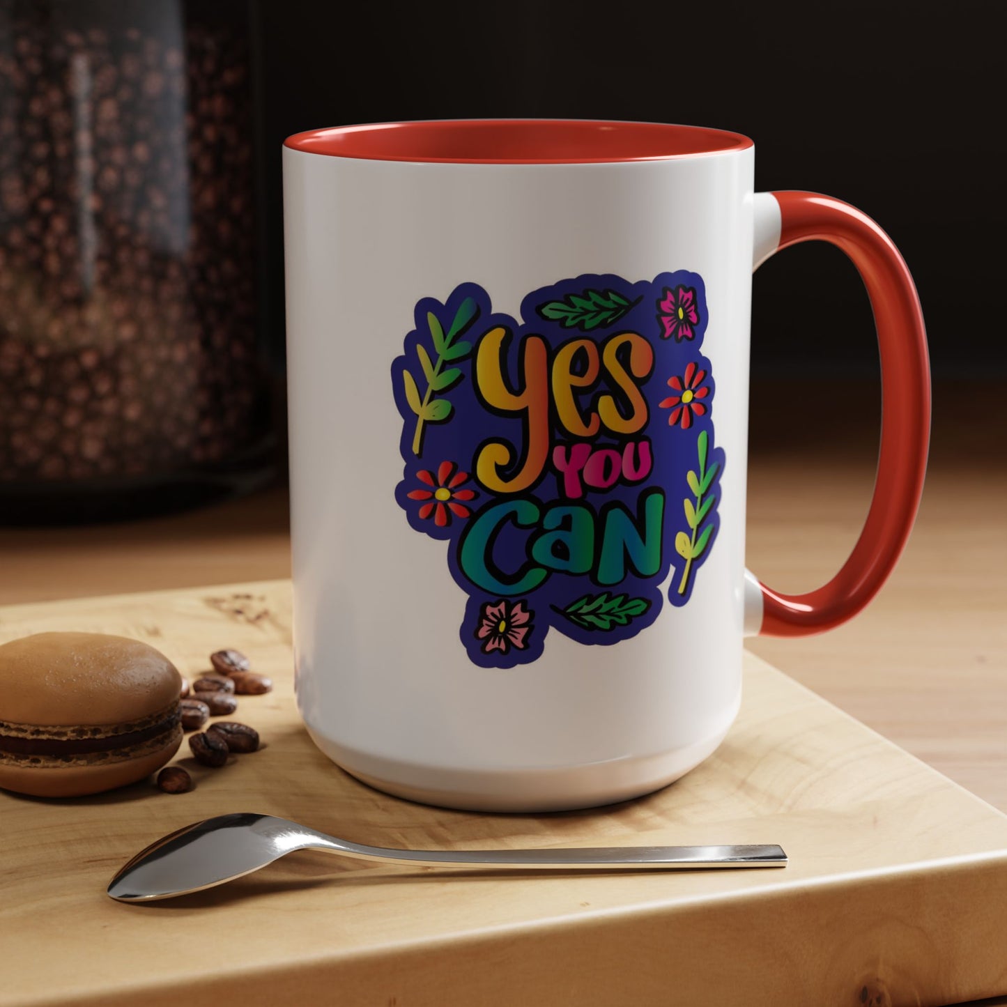 Motivation Mug - Yes You Can Brush