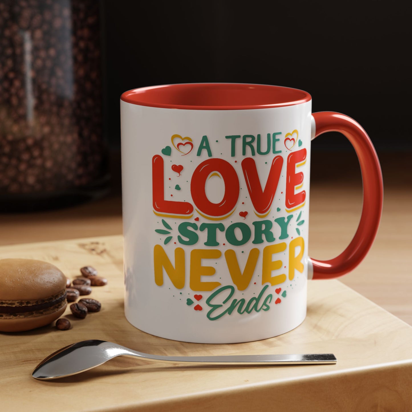 Anniversary Mug - A true Love Story Never Ends