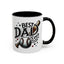 Father's Day Mug - Best Dad Ever Baseball