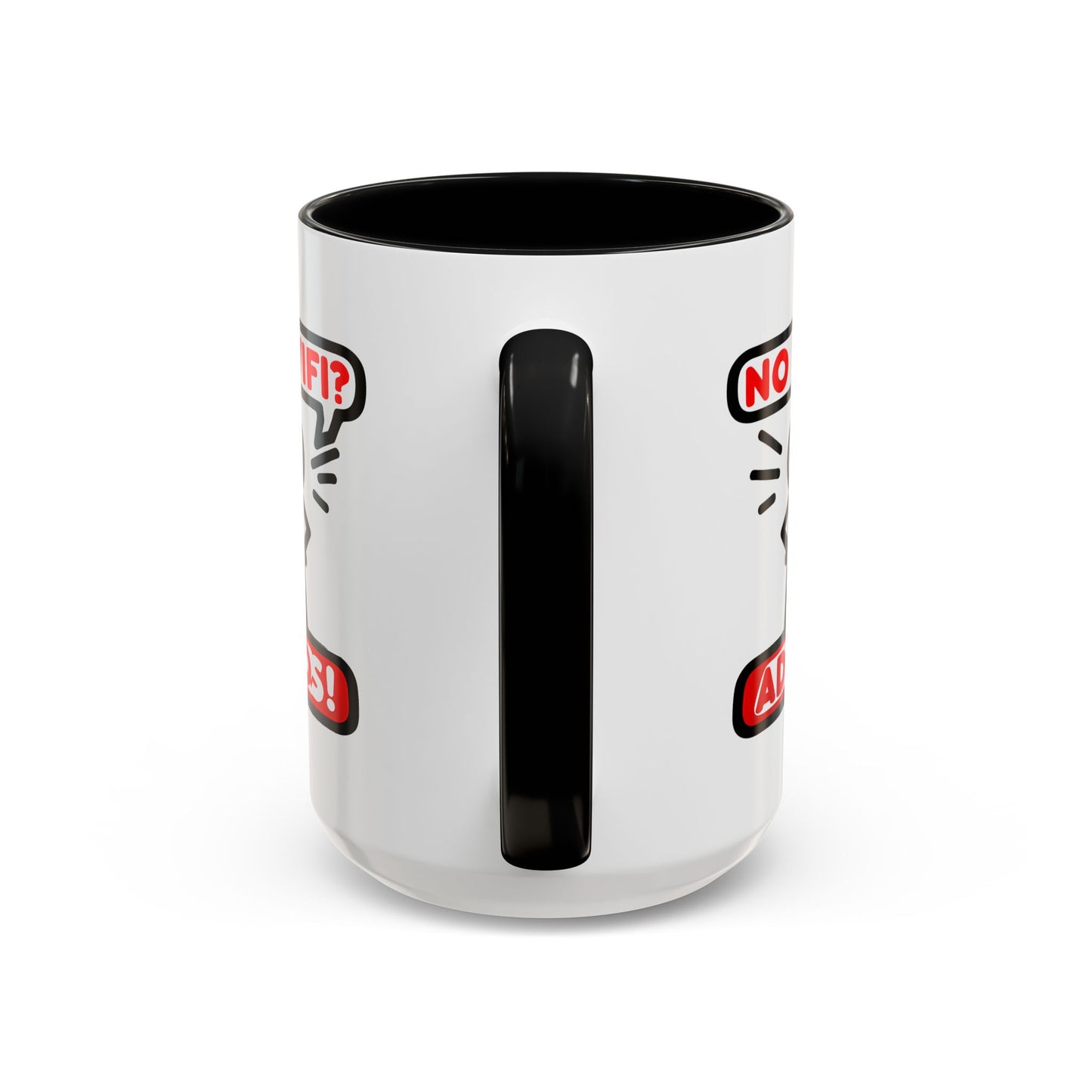 Humor Mug - No Wifi? Adios!