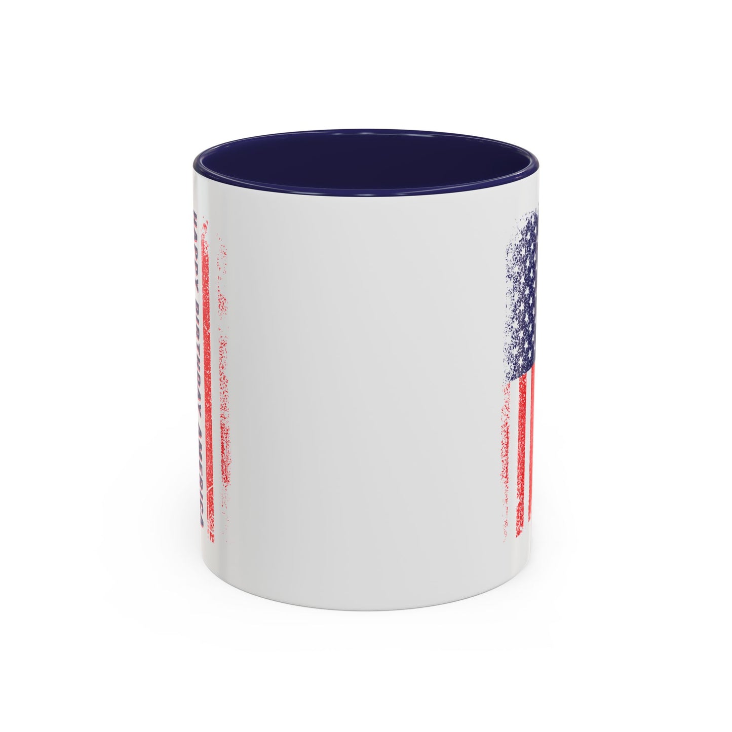 4th of July Mug - Happy Birthday America Flag