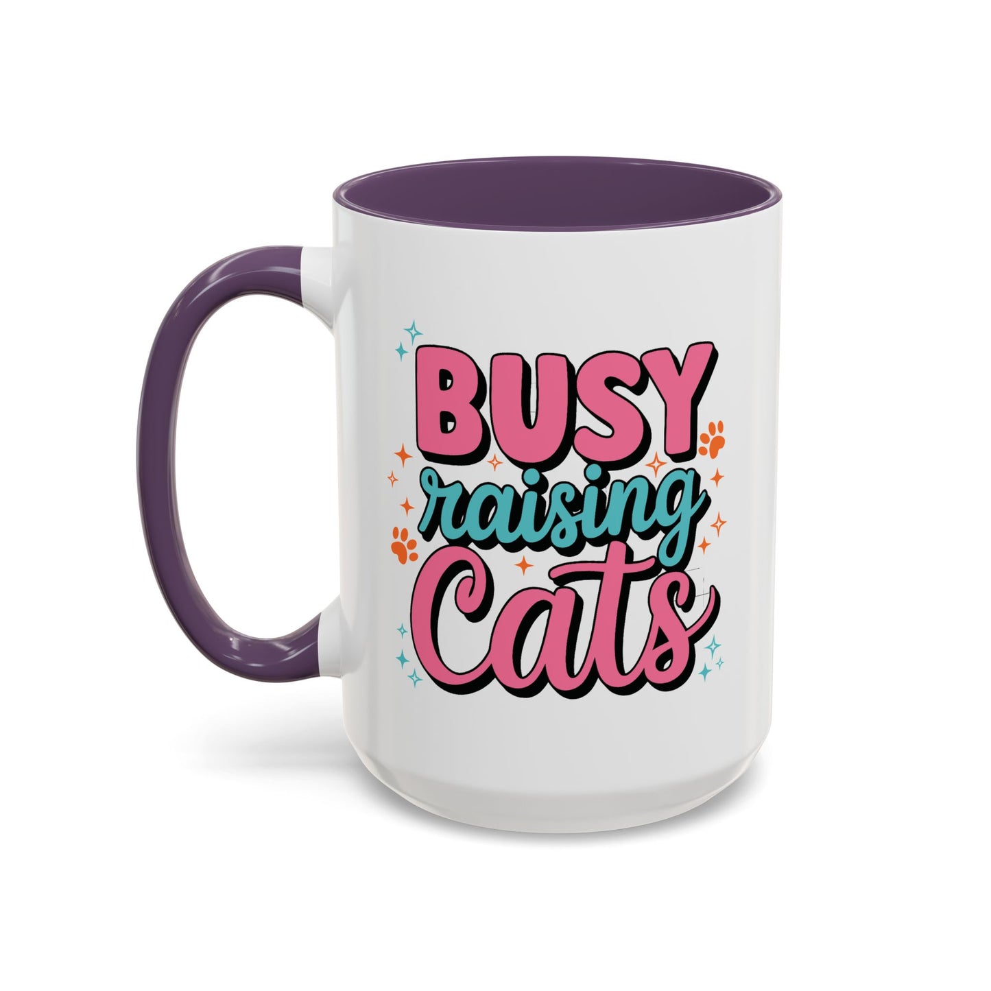 Animal Mug - Busy Raising Cats