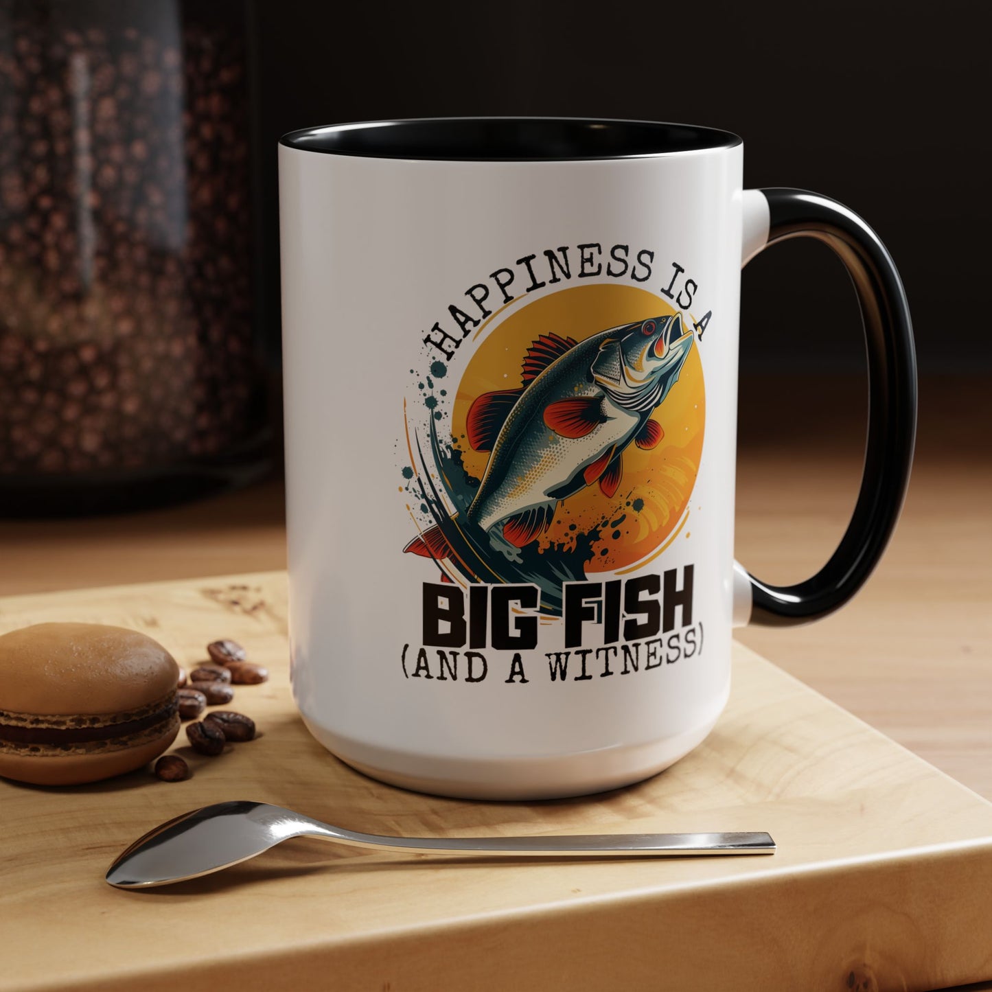 Adventure Mug - Happiness Is A Big Fish