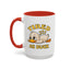 Humor Mug - Tired As Duck