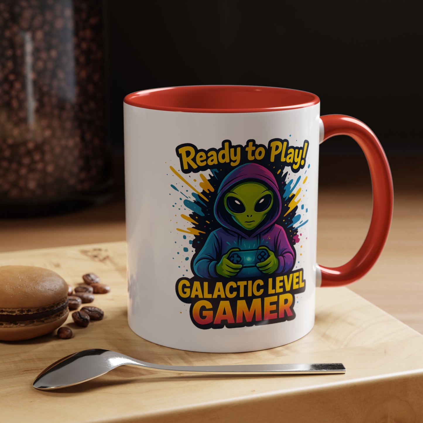 Alien Mug - Galactic Level Gamer