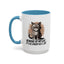 Humor Mug - Beware of My Cat