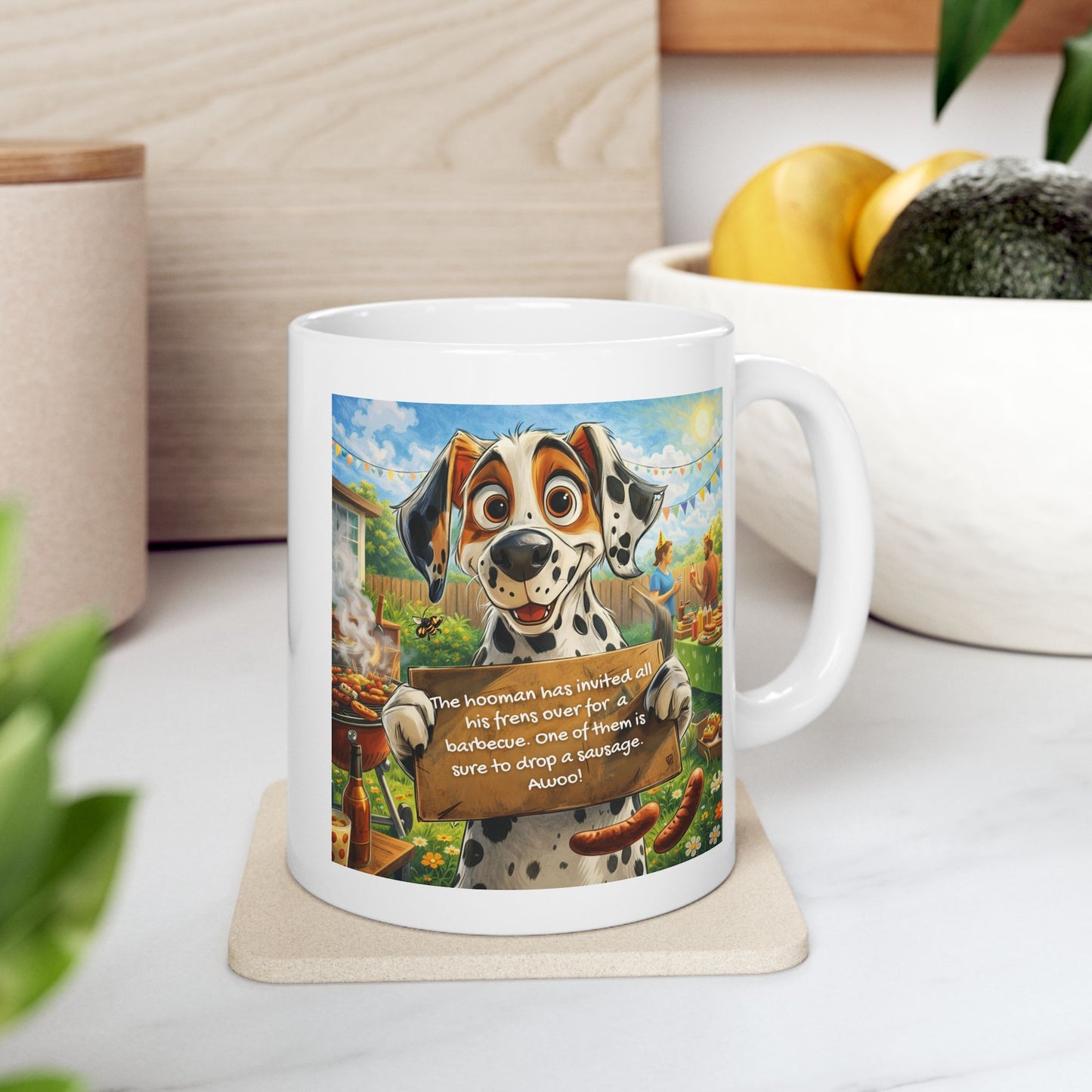 Animal Mug - The Hooman Has Invited