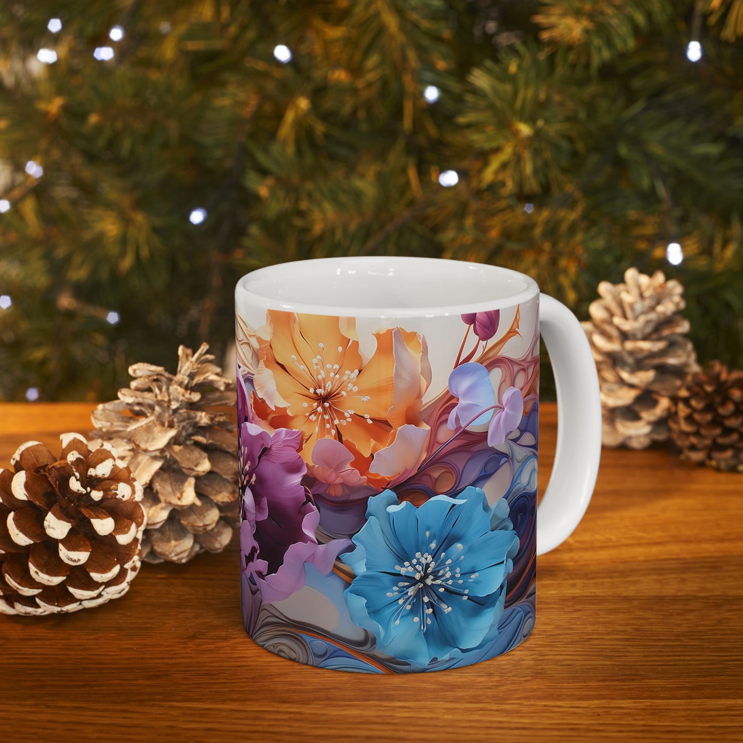 Artistic Mug - Flower Bouquet 3