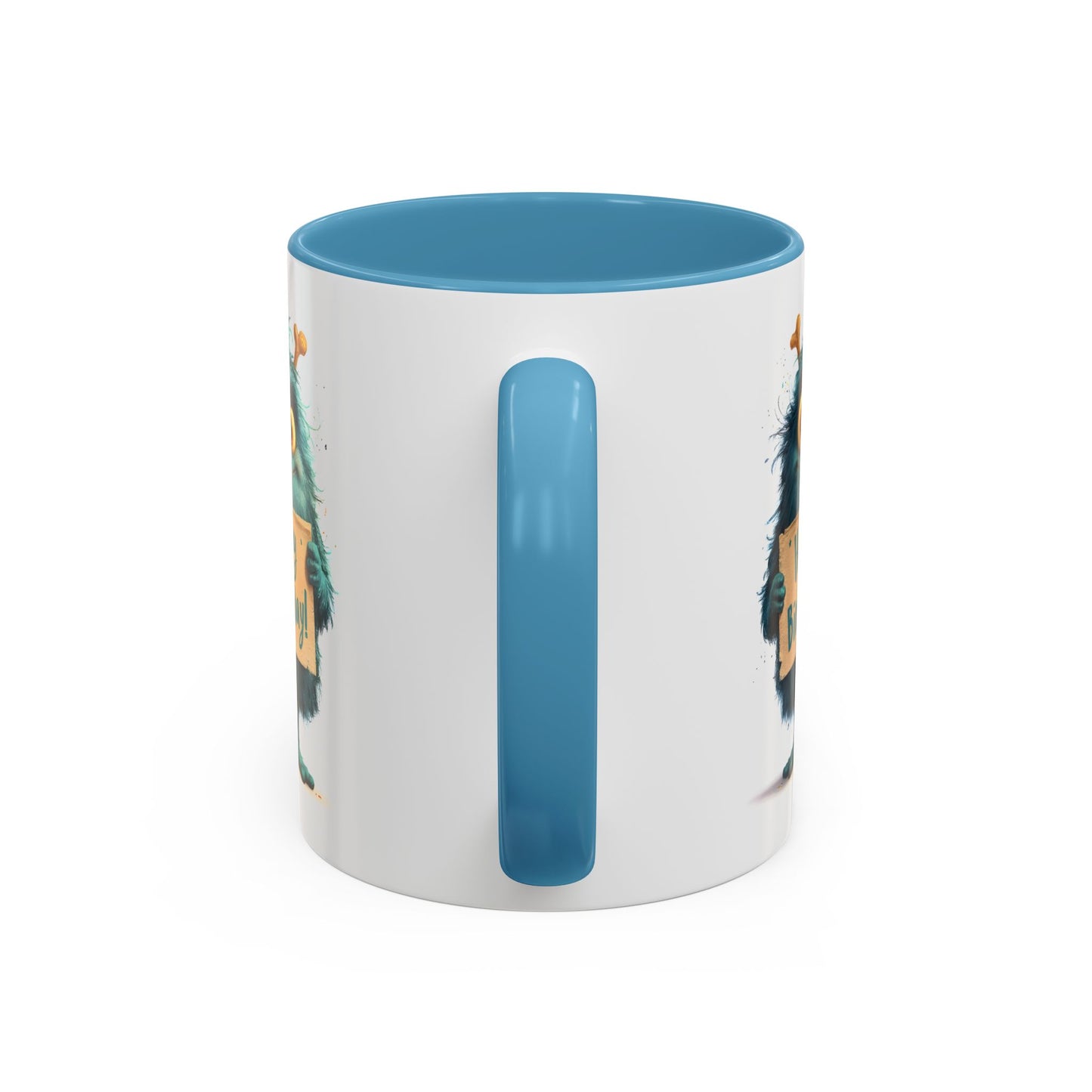 Birthday Mug - Birthday Sign Monster