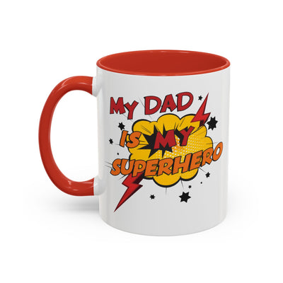 Father's Day Mug - My Dad Superhero
