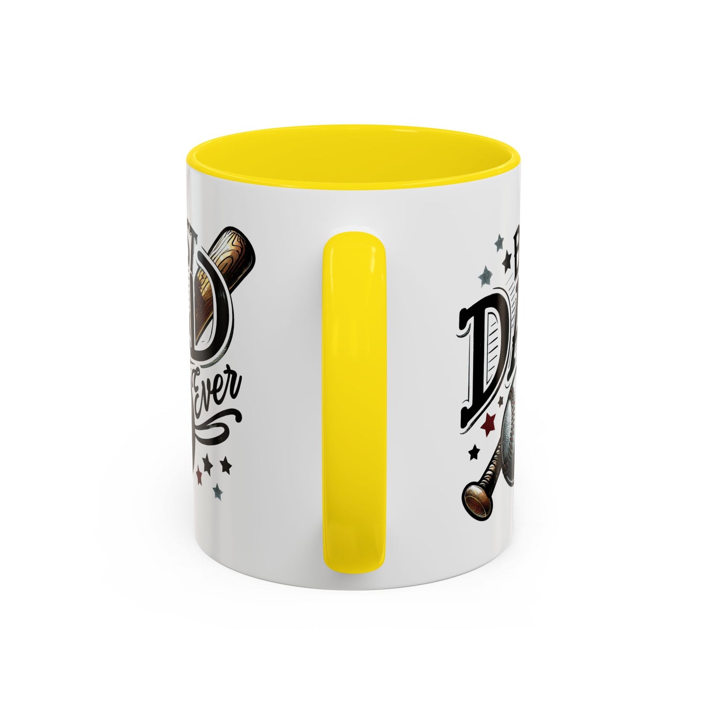 Father's Day Mug - Best Dad Ever Baseball
