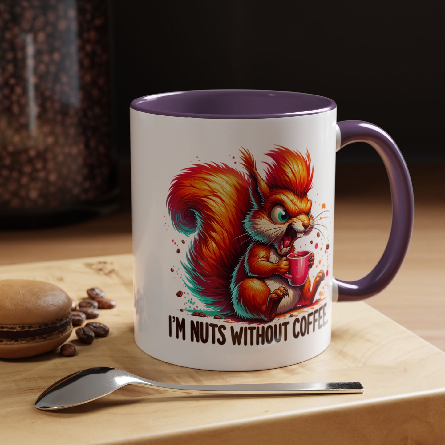 Humor Mug - I'm Nuts Without Coffee