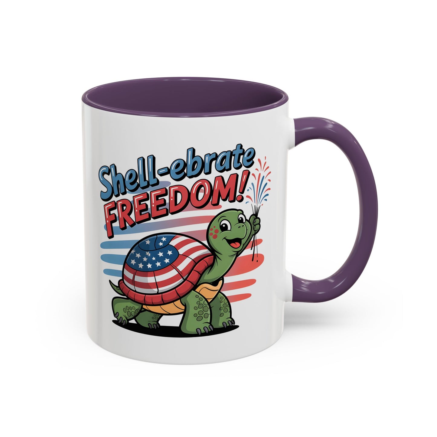 4th of July Mug - Shell-ebrate Freedom