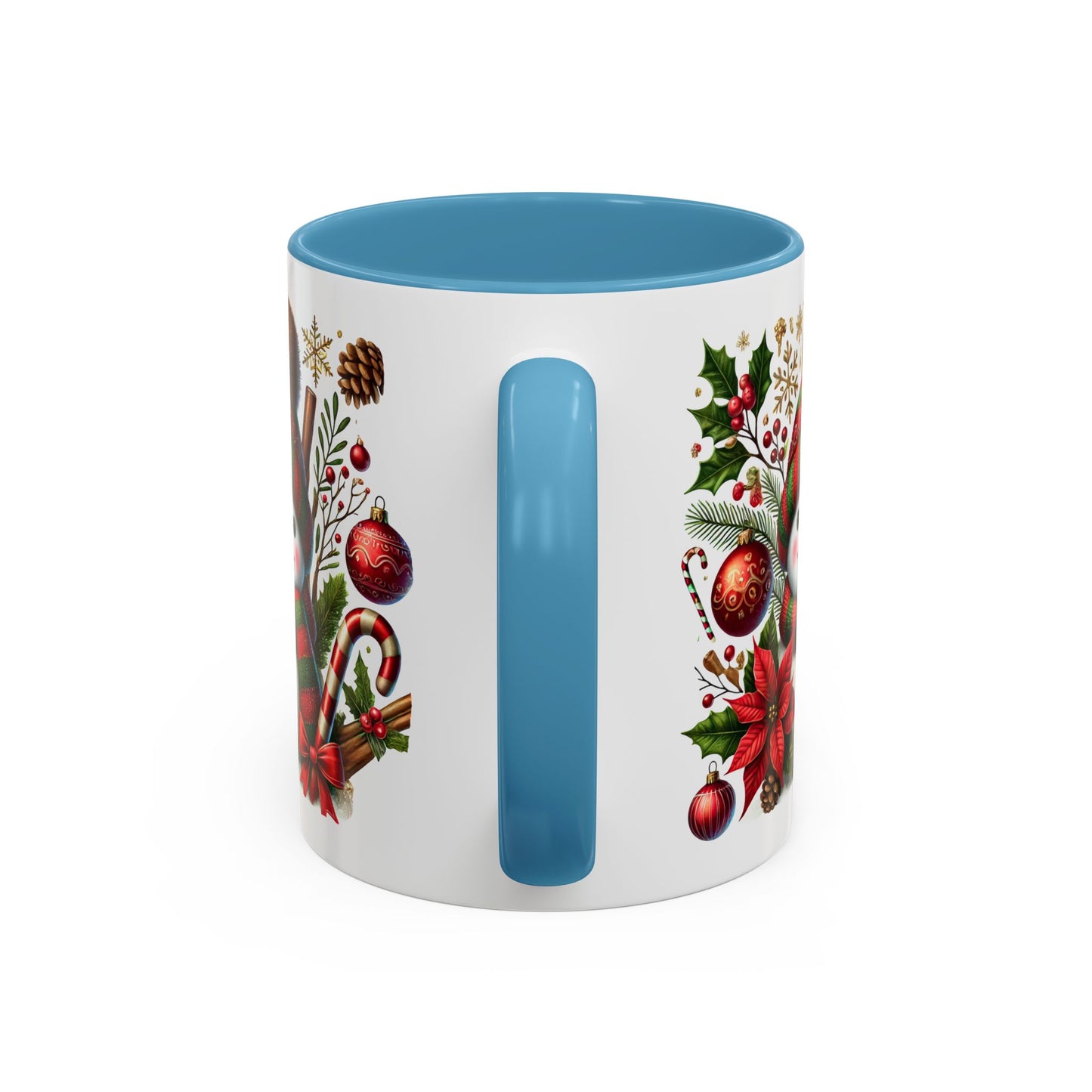 Christmas Mug - Red and Green Snowman