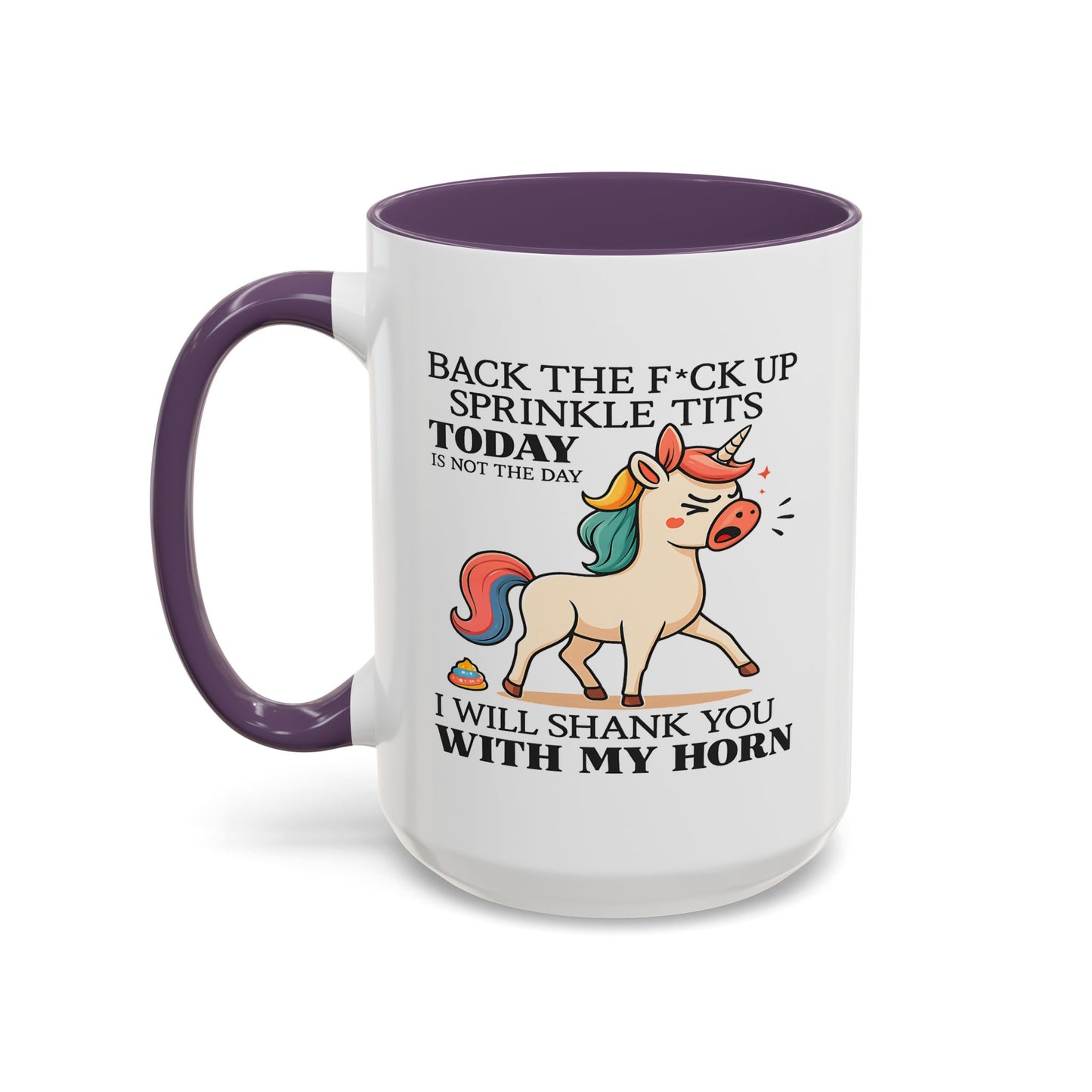 Adult Mug - Back The F*ck Up Sprinkle Tits