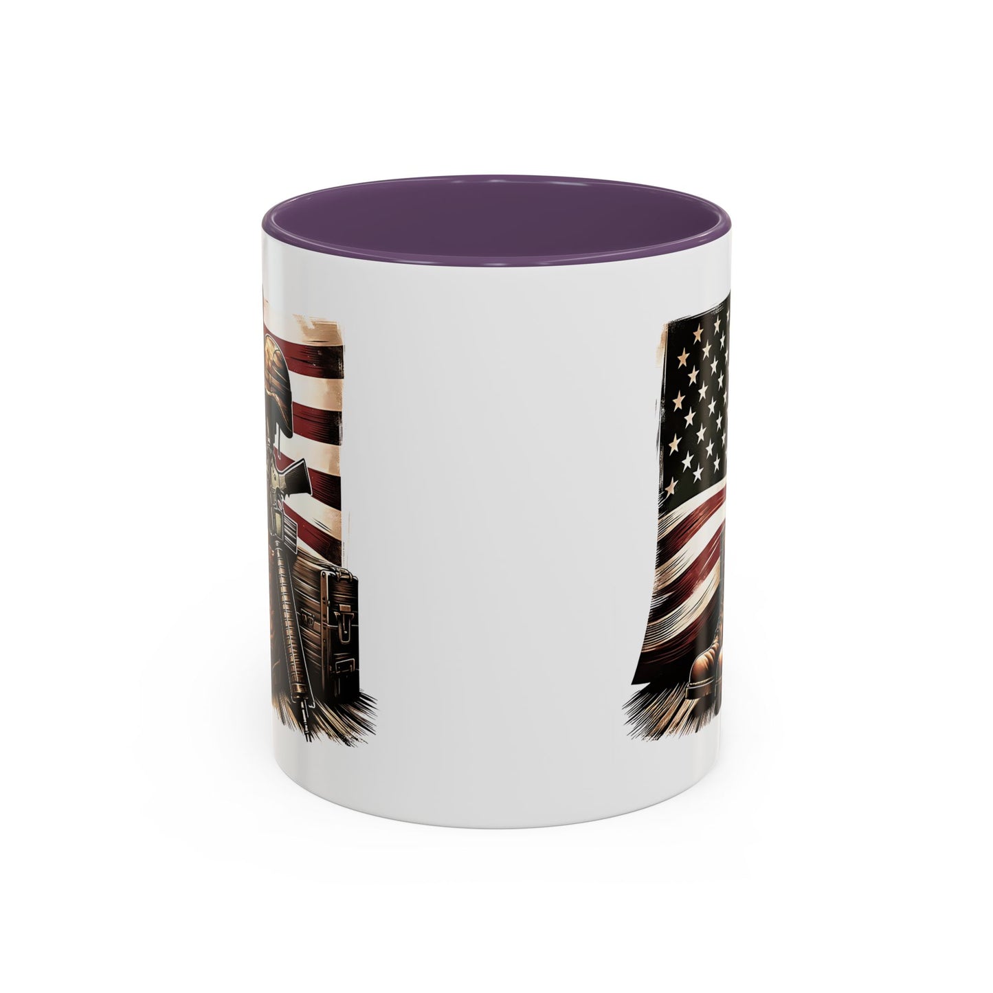4th of July Mug - Fallen Soldier Boots Flag 3