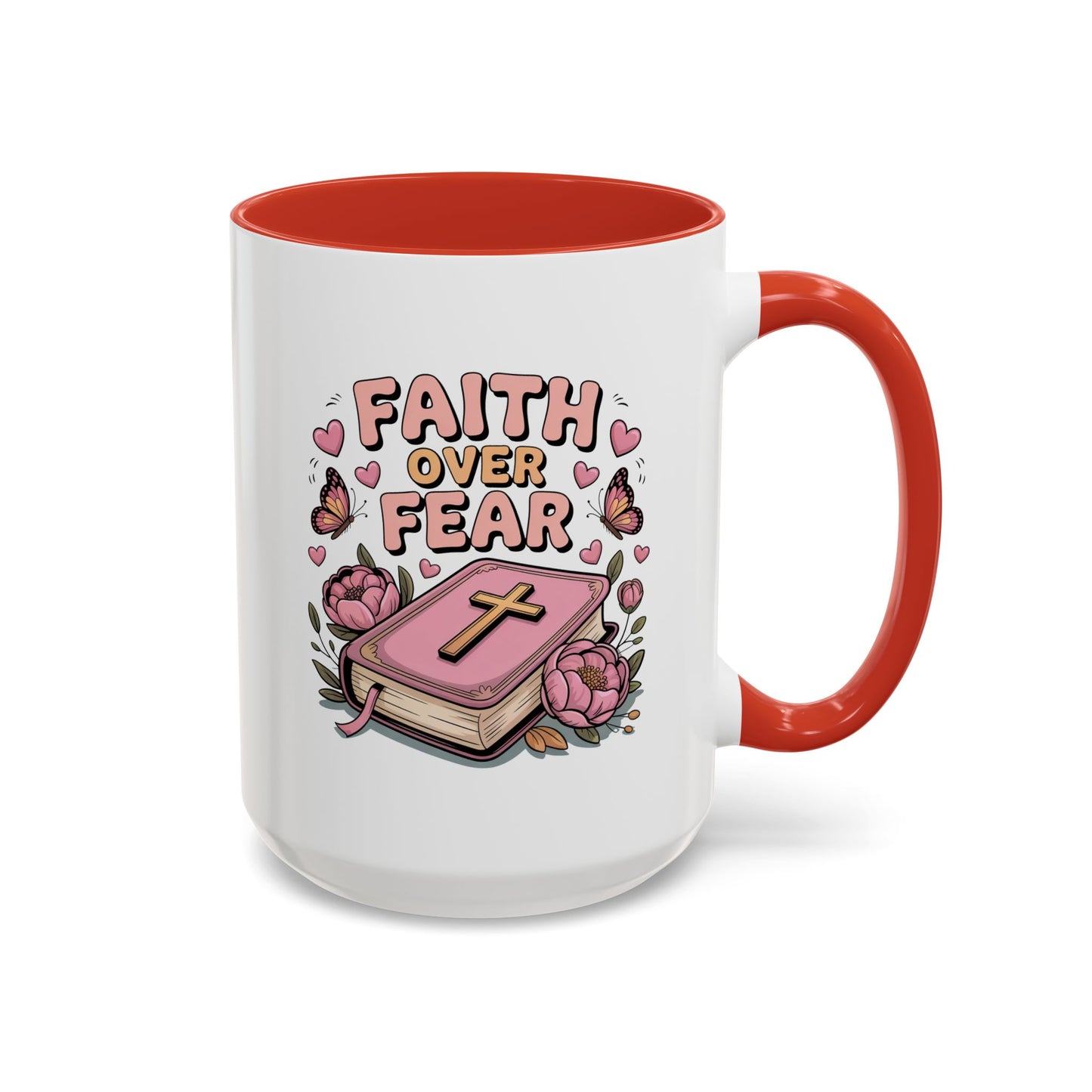 Religious Mug - Faith Over Fear