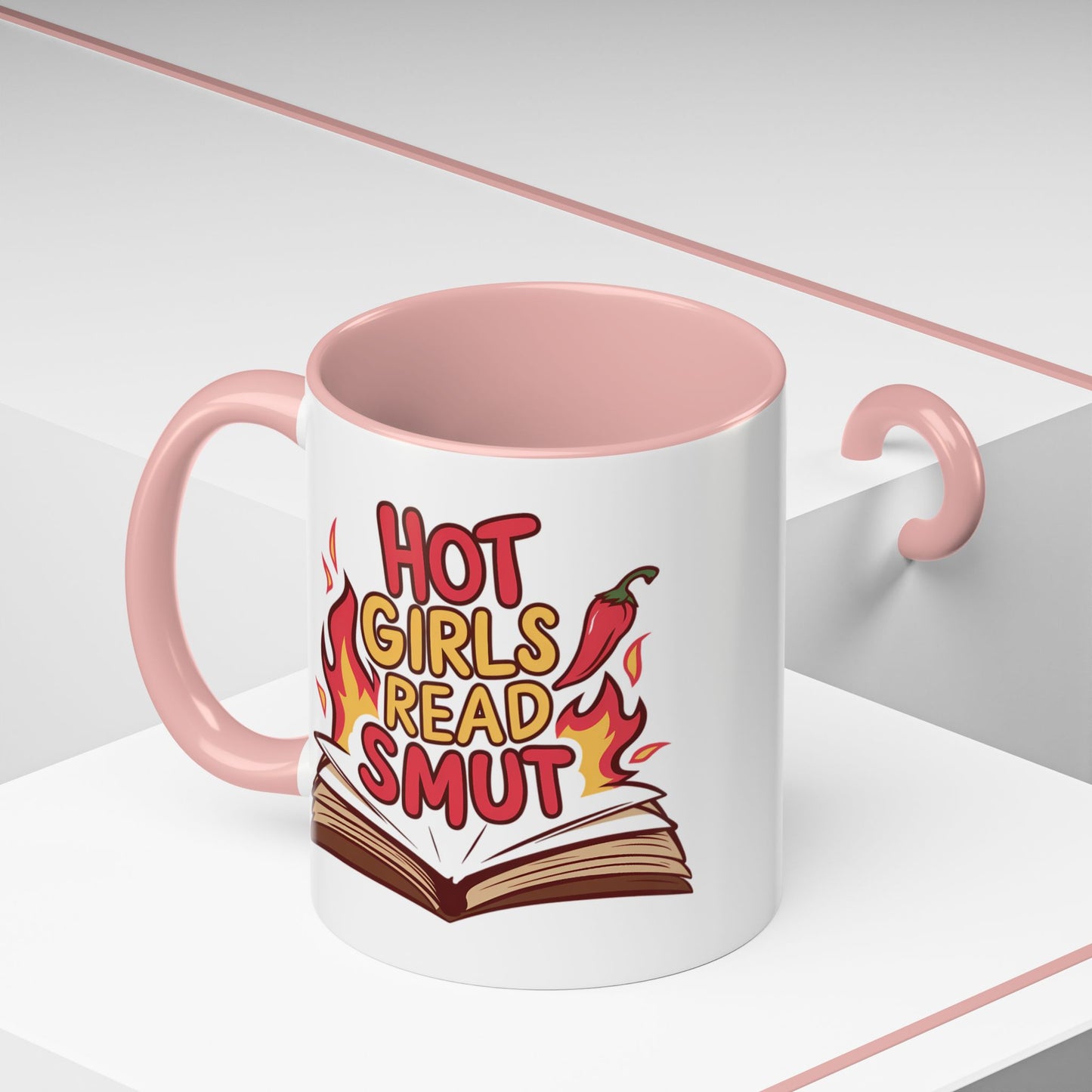Adult Mug - Hot Girls Read Smut