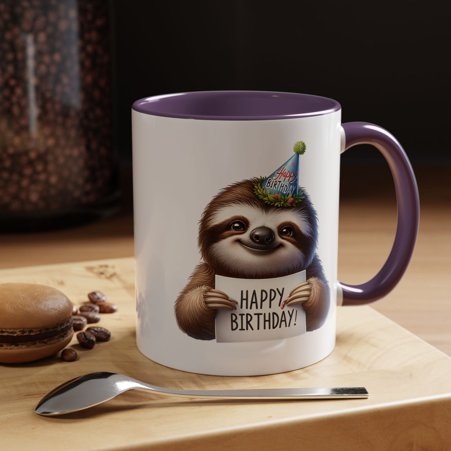 Birthday Mug - Sloth Clipart