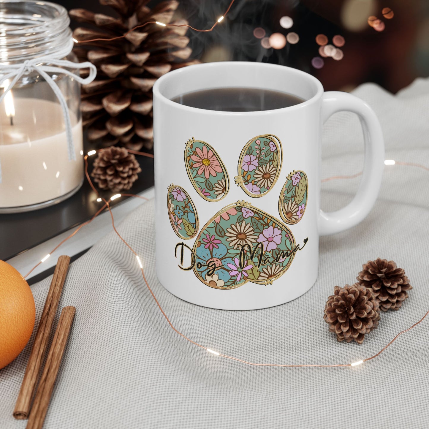 Animal Mug - Dog Mama Paw