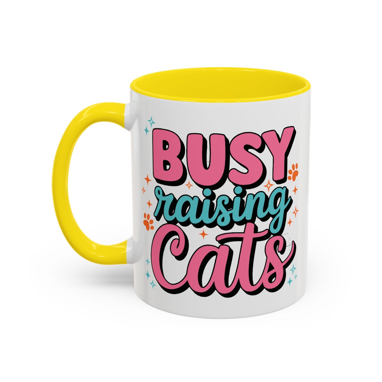 Animal Mug - Busy Raising Cats