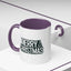 Christmas Mug - Merry Christmas White & Black Text Tree