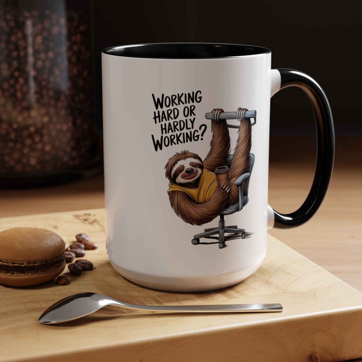 Office Mug - Work Hard or Hardly Working