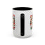 Christmas Mug - Merry Christmas Black Text Cute Animals