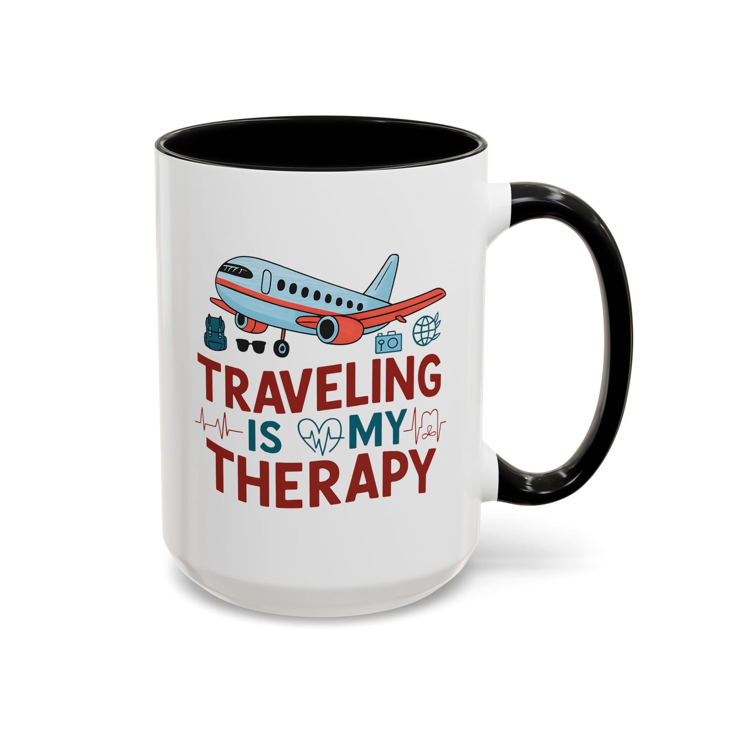 Adventure Mug - Traveling Is My Therapy
