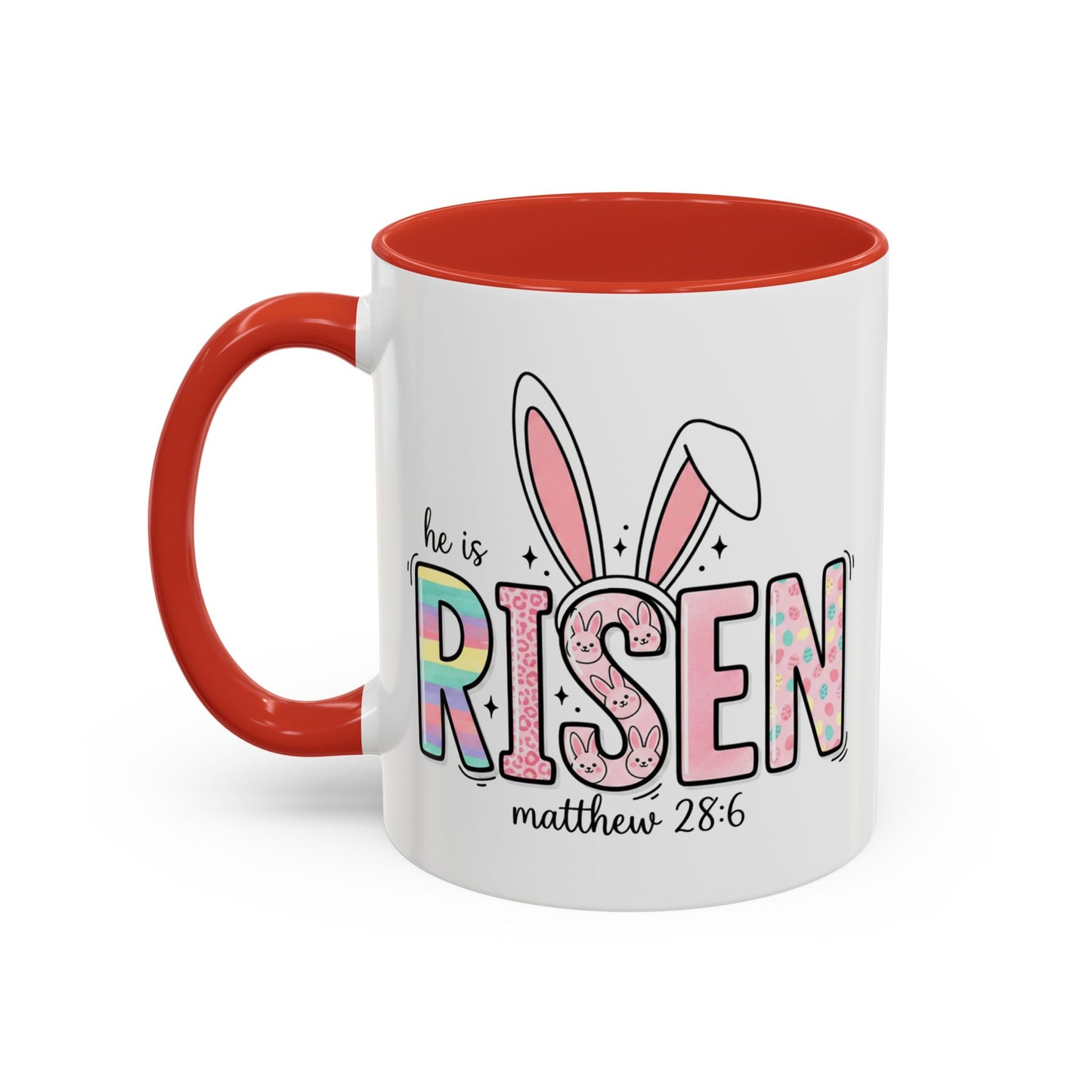 Easter Mug - He Is Risen Bunny