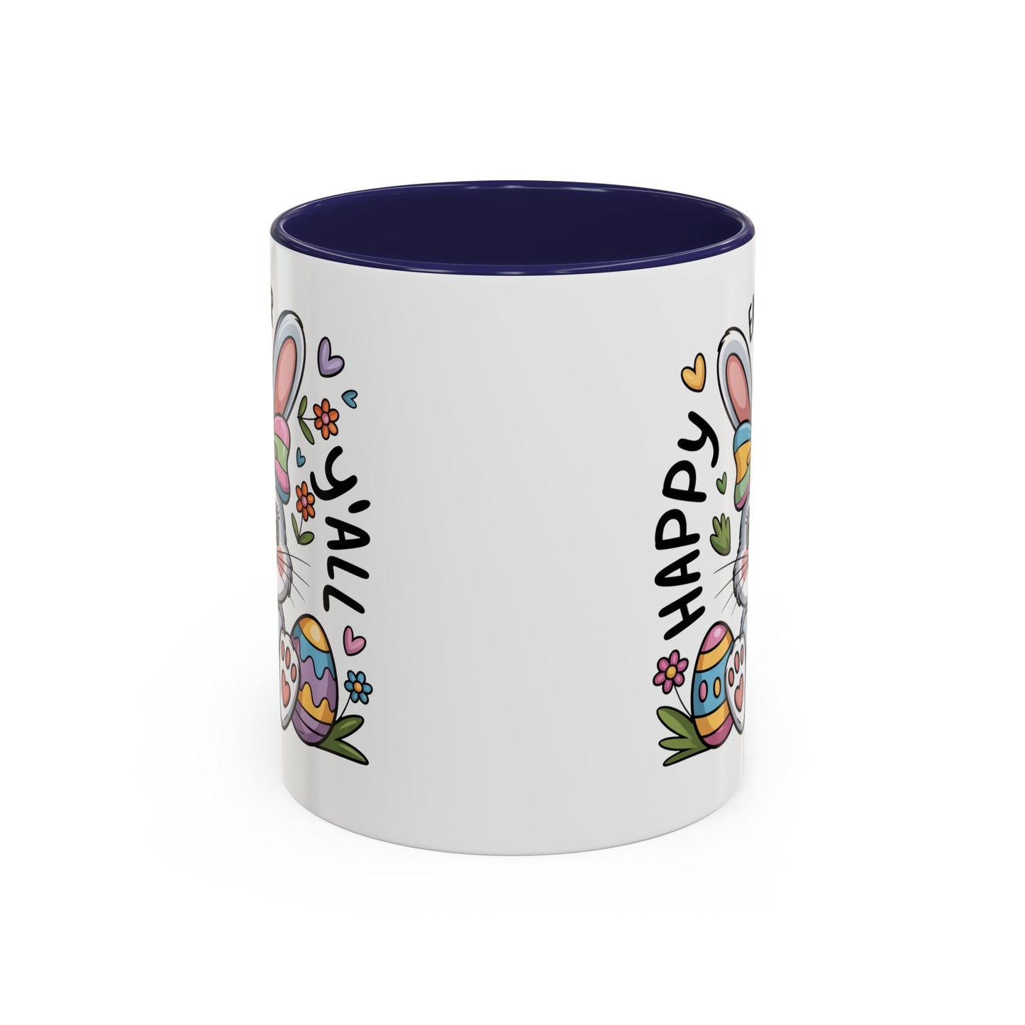 Easter Mug - Happy Easter Y'all Bunny