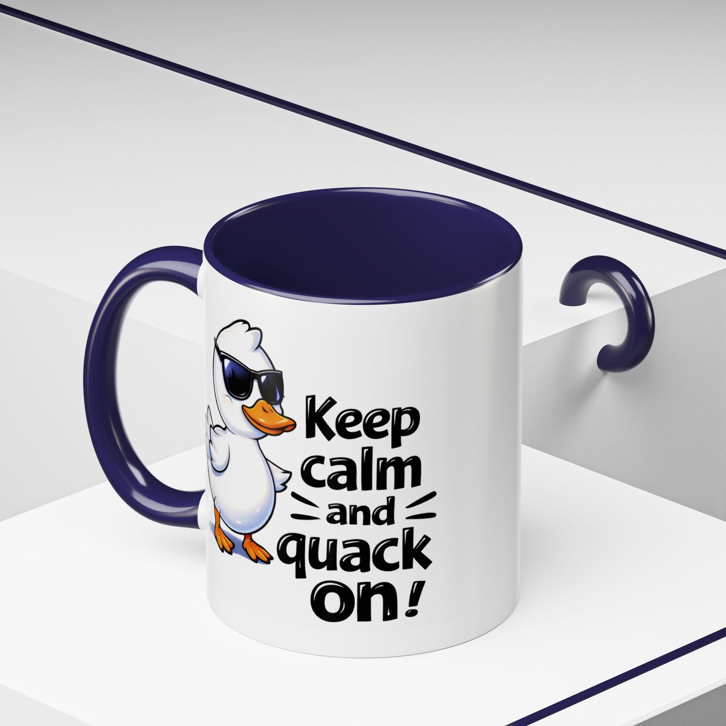 Wellness Mug - Keep Calm And Quack On
