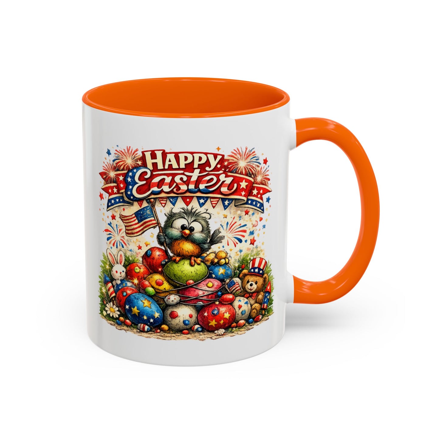 Easter Mug - Patriotic Happy Easter