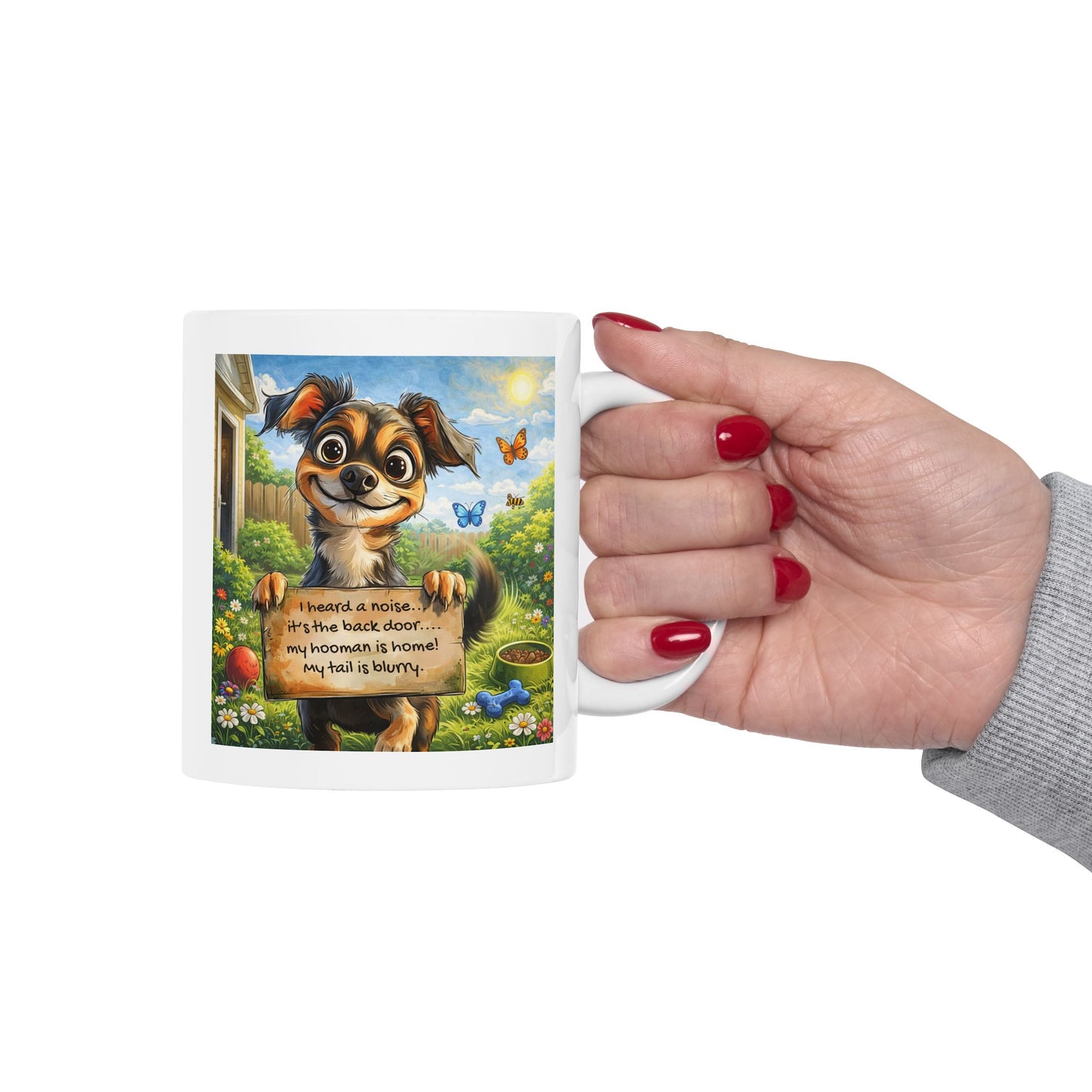 Animal Mug - I Heard A Noise....