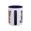 4th of July Mug - Animal Love USA Flag