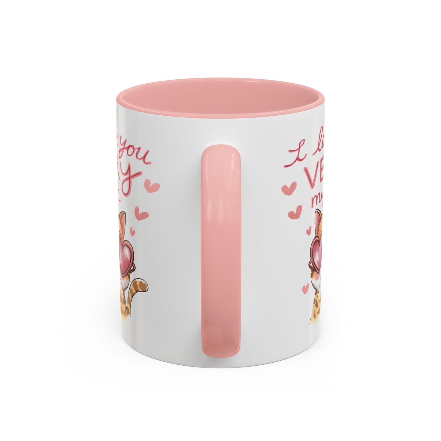 Anniversary Mug - I love You Very Much Cat