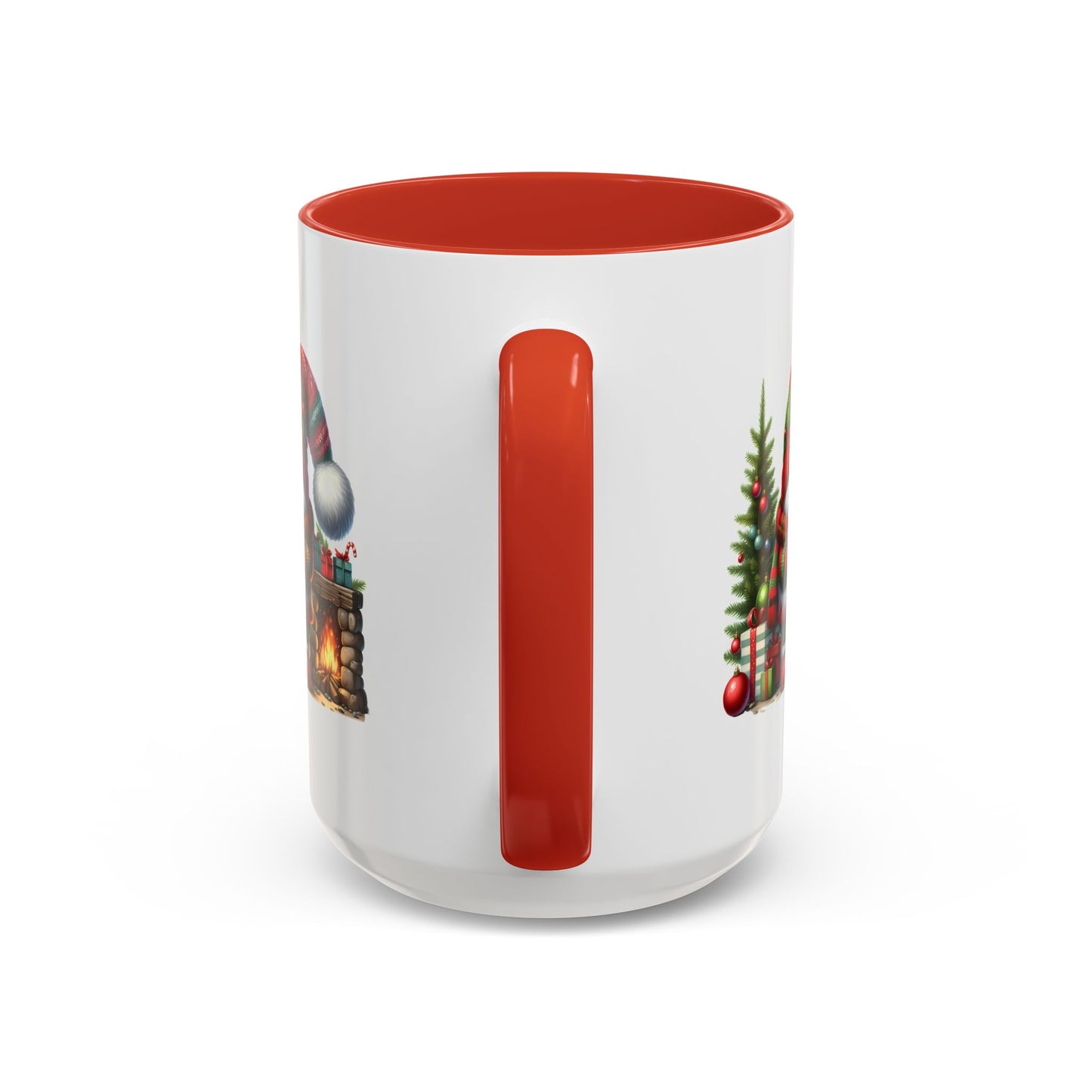 Christmas Mug - Gnome Fireplace