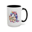 Birthday Mug - Girl Unicorn Happy Birthday Sign