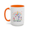 Birthday Mug -  Unicorn With Cakes