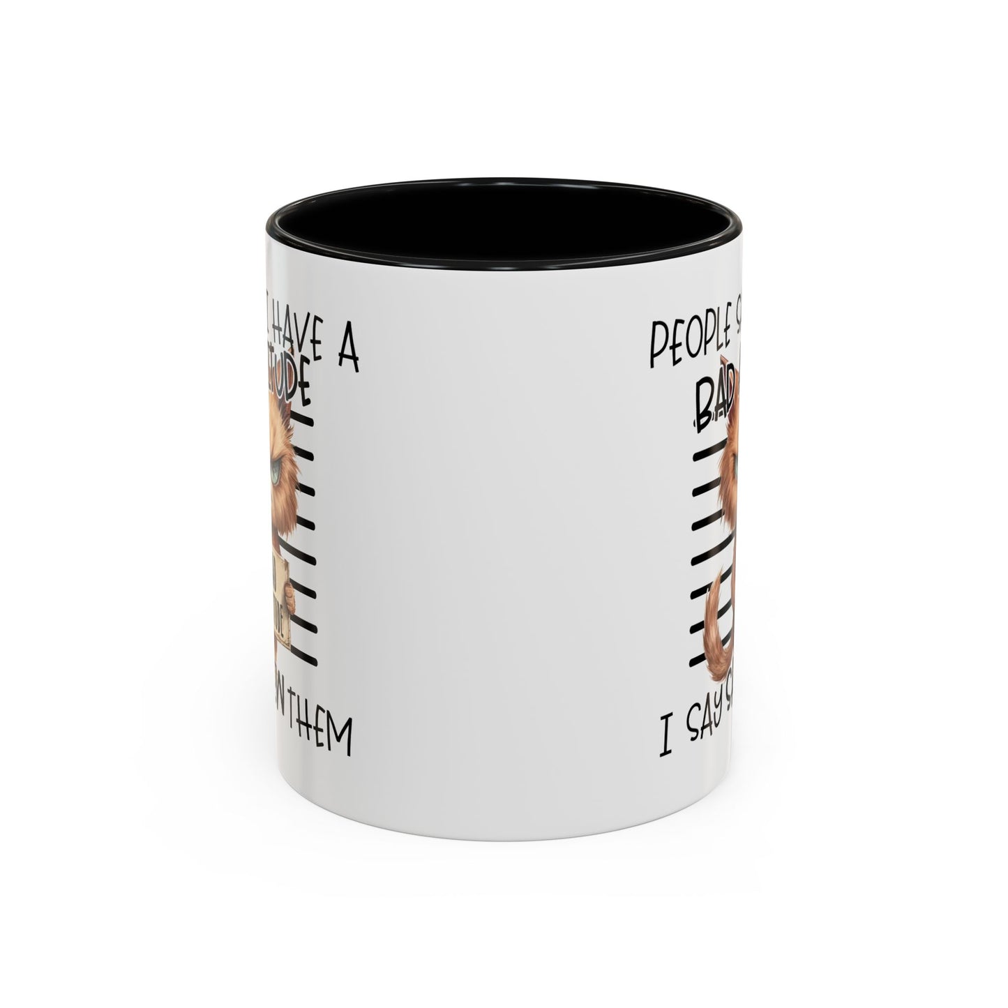 Humor Mug - People Say I Have a Bad Attitude